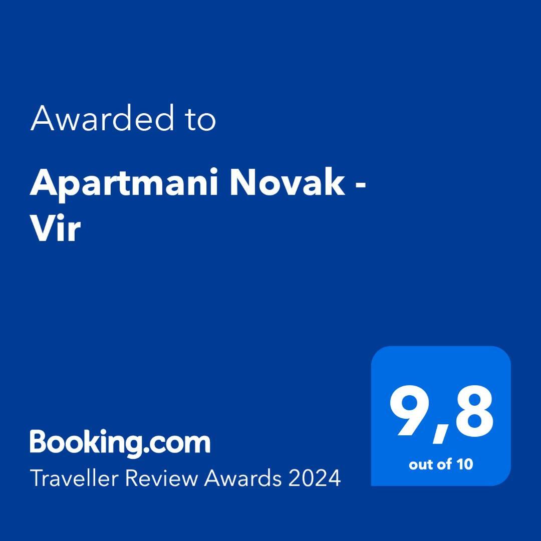 Apartmani Novak - Vir Buitenkant foto